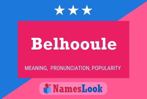 ملصق اسم Belhooule