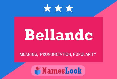 ملصق اسم Bellandc