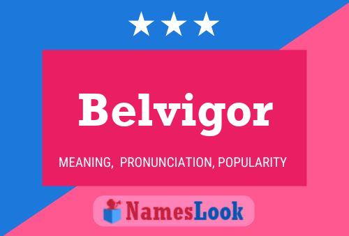 ملصق اسم Belvigor