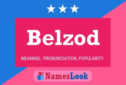 ملصق اسم Belzod