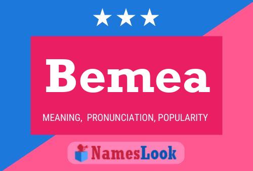 ملصق اسم Bemea