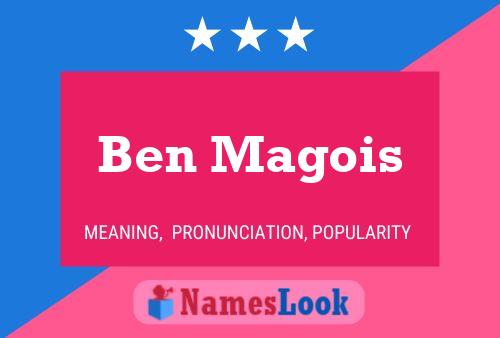 ملصق اسم Ben Magois