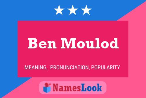 ملصق اسم Ben Moulod