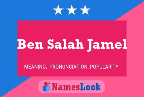 ملصق اسم Ben Salah Jamel