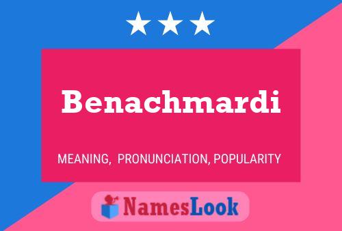 ملصق اسم Benachmardi