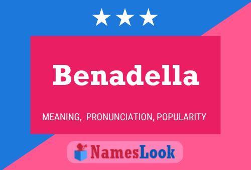 ملصق اسم Benadella