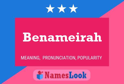 ملصق اسم Benameirah