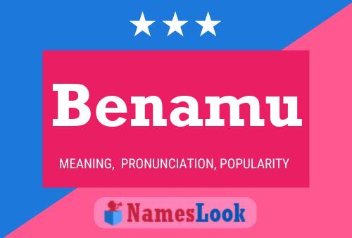 ملصق اسم Benamu