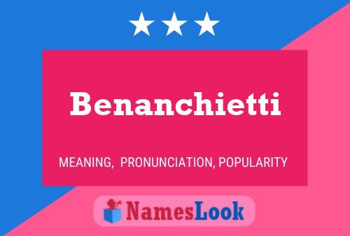 ملصق اسم Benanchietti