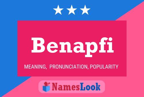 ملصق اسم Benapfi