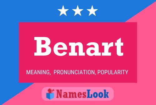 ملصق اسم Benart