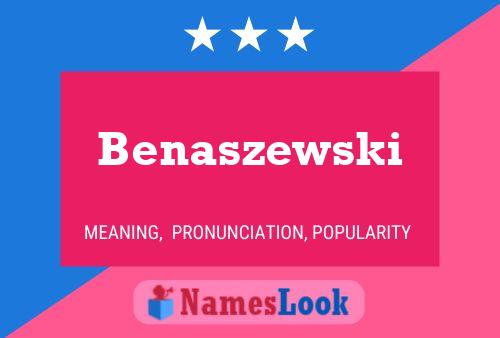 ملصق اسم Benaszewski