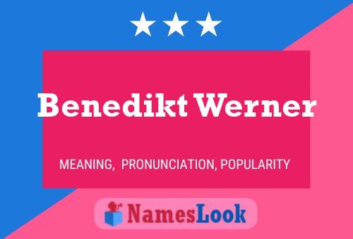 ملصق اسم Benedikt Werner