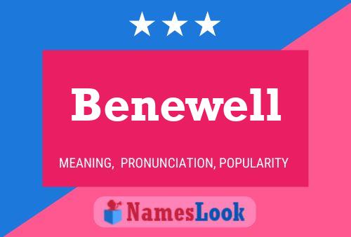 ملصق اسم Benewell