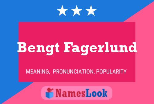 ملصق اسم Bengt Fagerlund