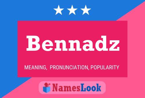 ملصق اسم Bennadz