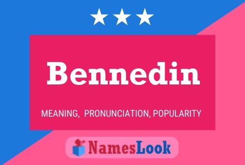 ملصق اسم Bennedin