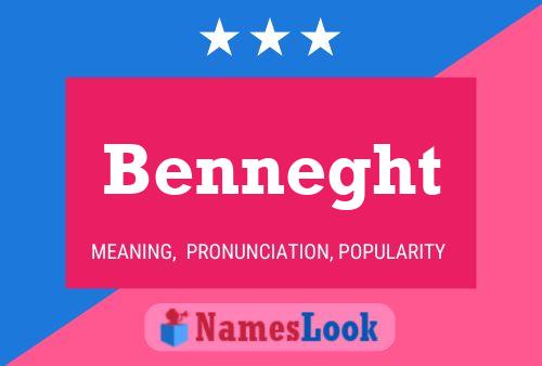 ملصق اسم Benneght