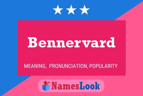 ملصق اسم Bennervard