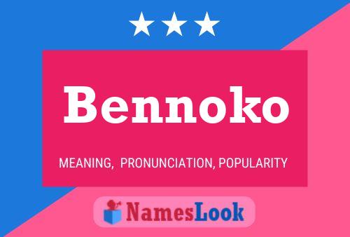 ملصق اسم Bennoko