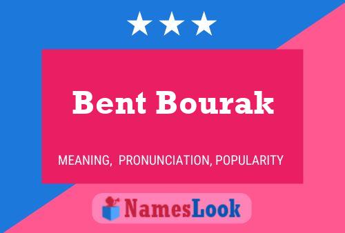 ملصق اسم Bent Bourak