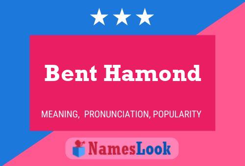 ملصق اسم Bent Hamond