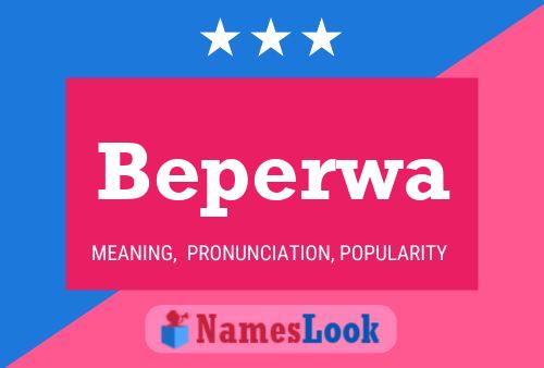 ملصق اسم Beperwa