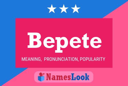 ملصق اسم Bepete