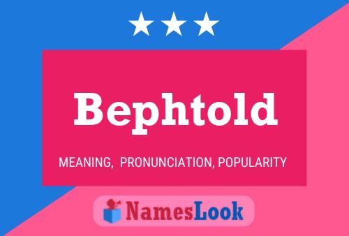 ملصق اسم Bephtold