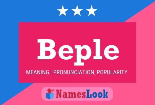 ملصق اسم Beple