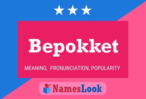 ملصق اسم Bepokket