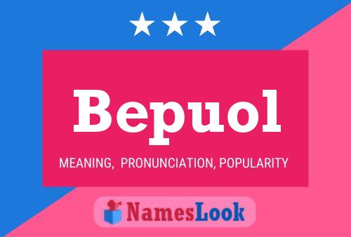 ملصق اسم Bepuol