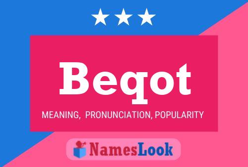 ملصق اسم Beqot