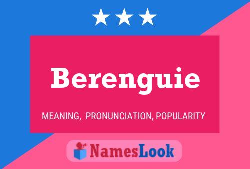 ملصق اسم Berenguie