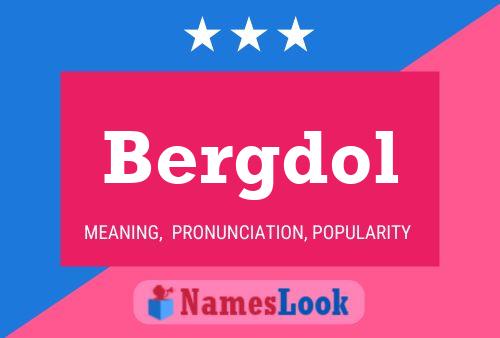 ملصق اسم Bergdol