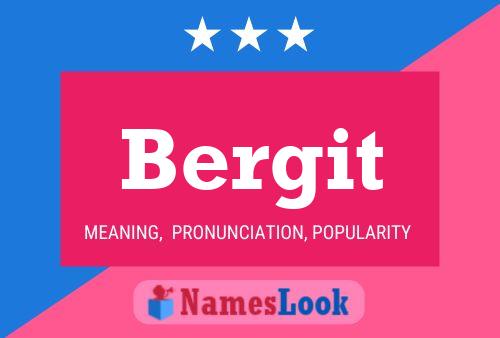 ملصق اسم Bergit