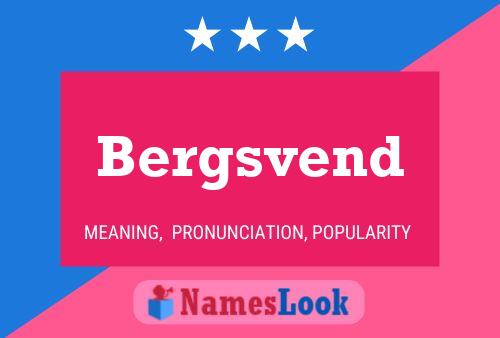 ملصق اسم Bergsvend