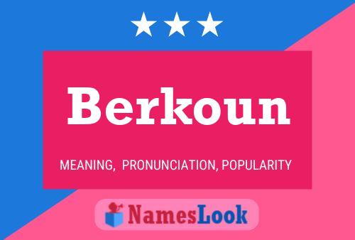 ملصق اسم Berkoun