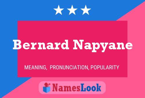 ملصق اسم Bernard Napyane