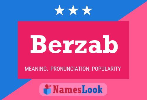 ملصق اسم Berzab