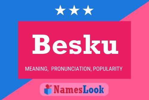 ملصق اسم Besku