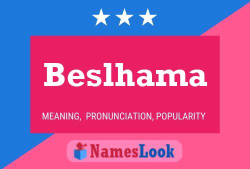 ملصق اسم Beslhama