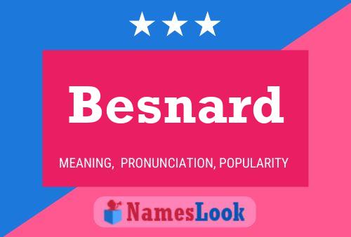 ملصق اسم Besnard