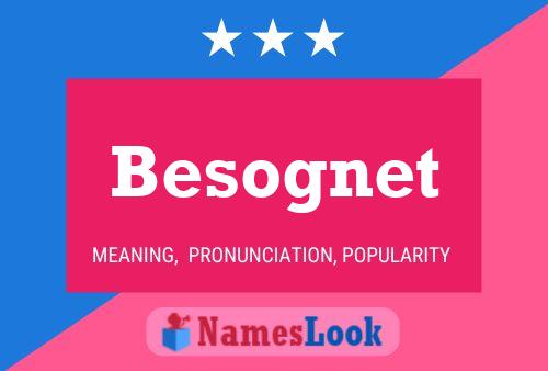 ملصق اسم Besognet