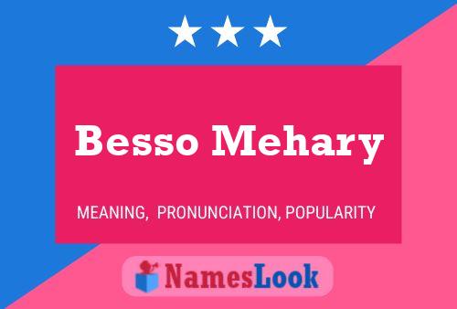 ملصق اسم Besso Mehary