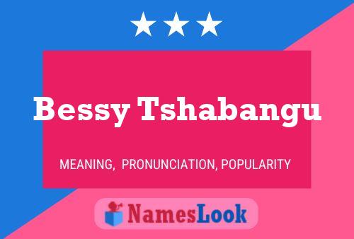 ملصق اسم Bessy Tshabangu