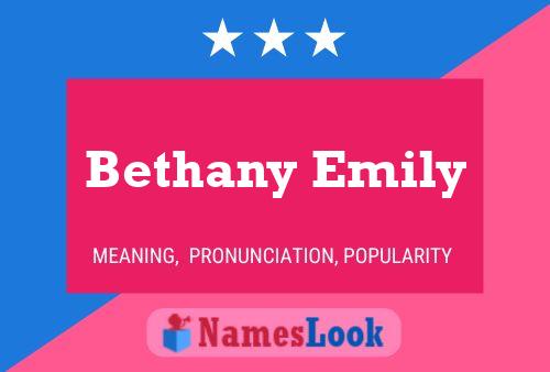 ملصق اسم Bethany Emily