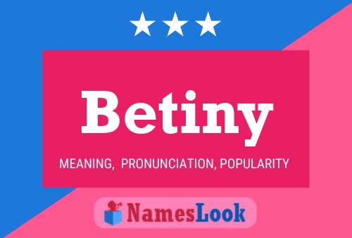 ملصق اسم Betiny