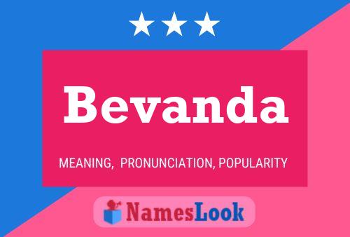 ملصق اسم Bevanda