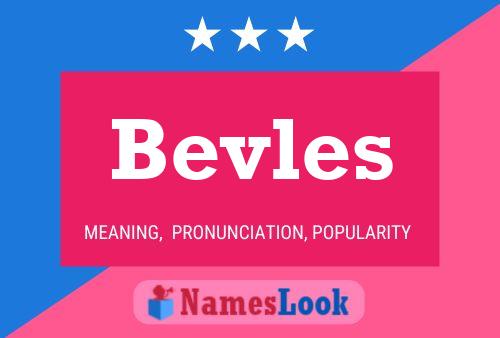 ملصق اسم Bevles